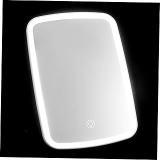 Espejo de tocador de 3 colores iluminado espe...