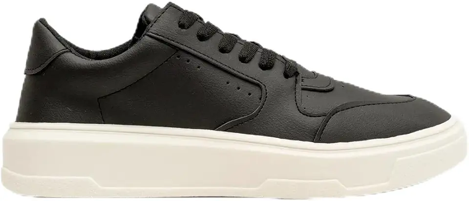 Tenis Masculino Casual Tamanho Especial Solado Alto Urbano