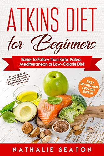 Atkins Diet for Beginners Easier to Follow than Keto, Paleo, Mediterranean or Low-Calorie