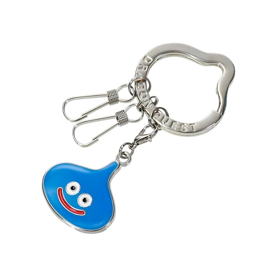 ドラゴンクエスト　ドラクエ　メタルキーリング　Smile Slime　４セット Amazon.co.jp: ドラゴンクエスト スマイルスライム メタル