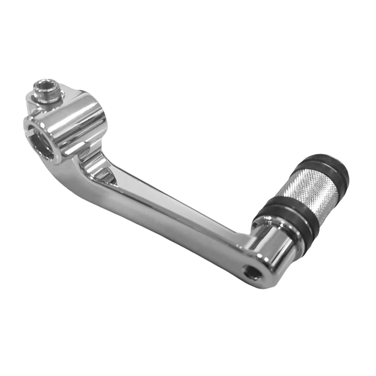Lbcsrmh Silver Motorcycle Gear Lever Motorcycle Mid Controls Shifts Lever Shifter W/Pedals Motorcycles Modifications Accessories Shifters Starts Levers