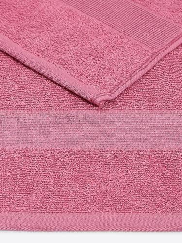 Image of MOCA by Monte Carlo Cotton 380 GSM Bath Towel (140 x 70 CM) - Peach