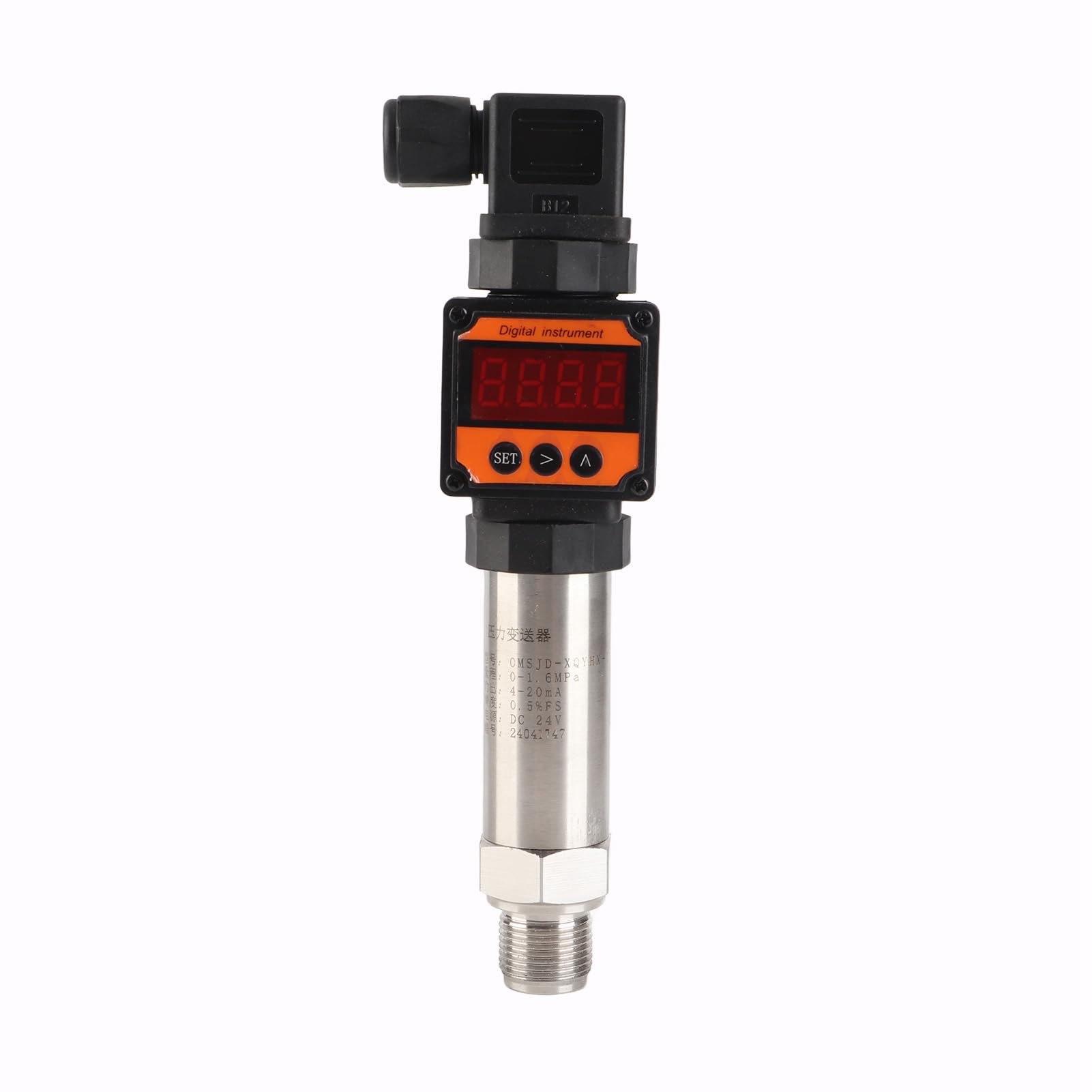 Keenso Transmetteur de Pression 0-1.6MPa Haute Précision