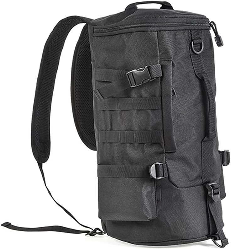 23L Fishing Bag Folding Cylindrical Large Capacity Tackle Backpack Storage Bags Travel Carry