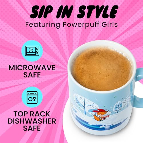 Taza cerámica Powerpuff Girls 20 onzas miniatura 3