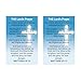 Fankya 240pcs The Lord’s Prayer Card Gospel Tracts Religious Christian Roman Road Salvation Tracts Serenity Holy Catholic Prayer Bible Tracts for Evangelism Church Easter Party (The Lord’s Prayer)