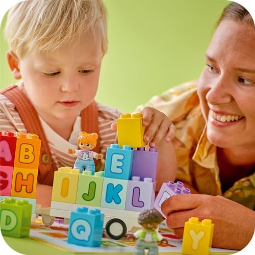 LEGO DUPLO Kasabası Alfabe Kamyonu Oyuncağı 10421-2 Yaş ve Üzeri Çocuklar için Eğitici Oyuncak Yapım Seti, Doğum Günü Hediyesi Fikri (36 Parça) - Görsel 6
