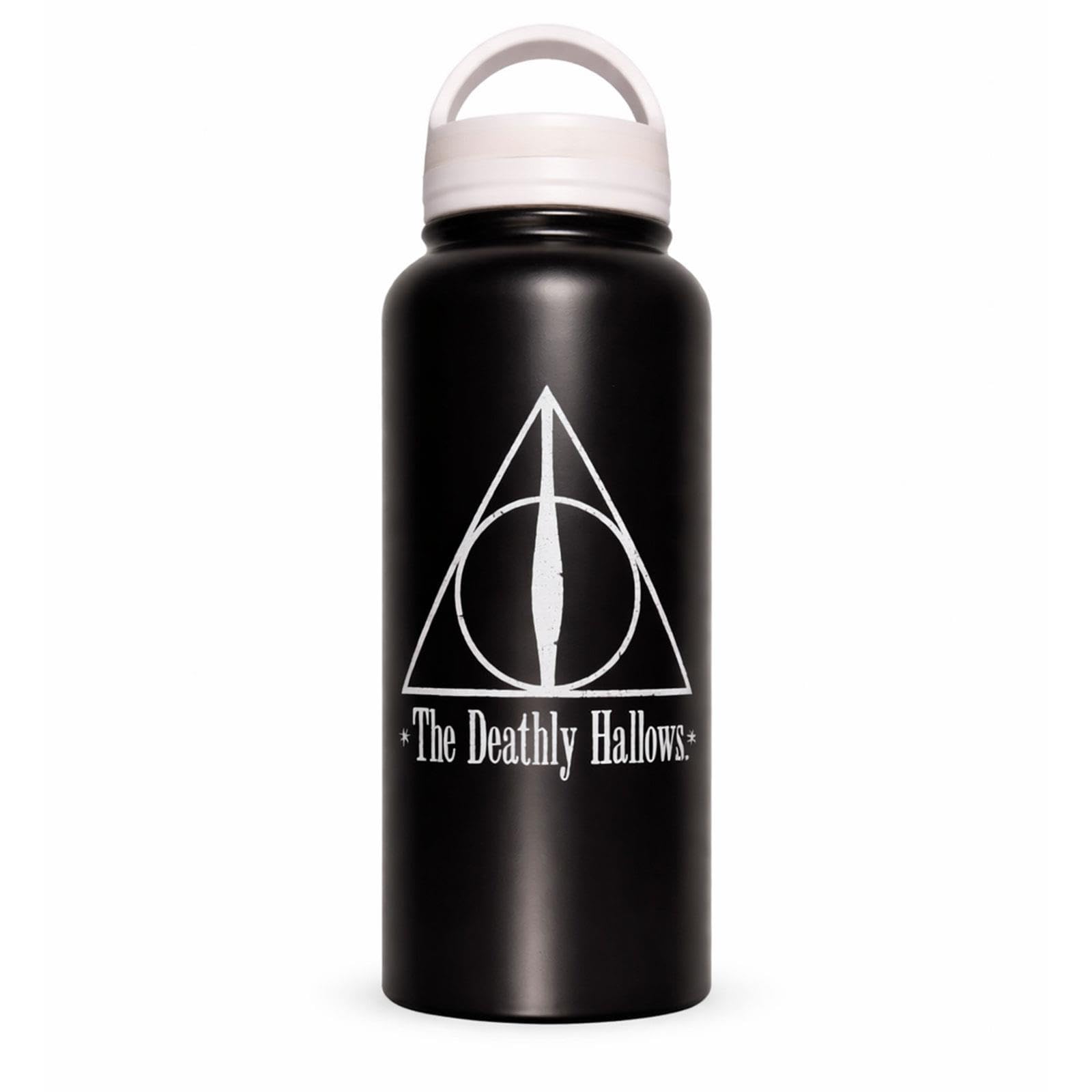 True Face Water Bottle 1000ml – Deathly Hallows & Joker Themed Reusable Drinking Bottle