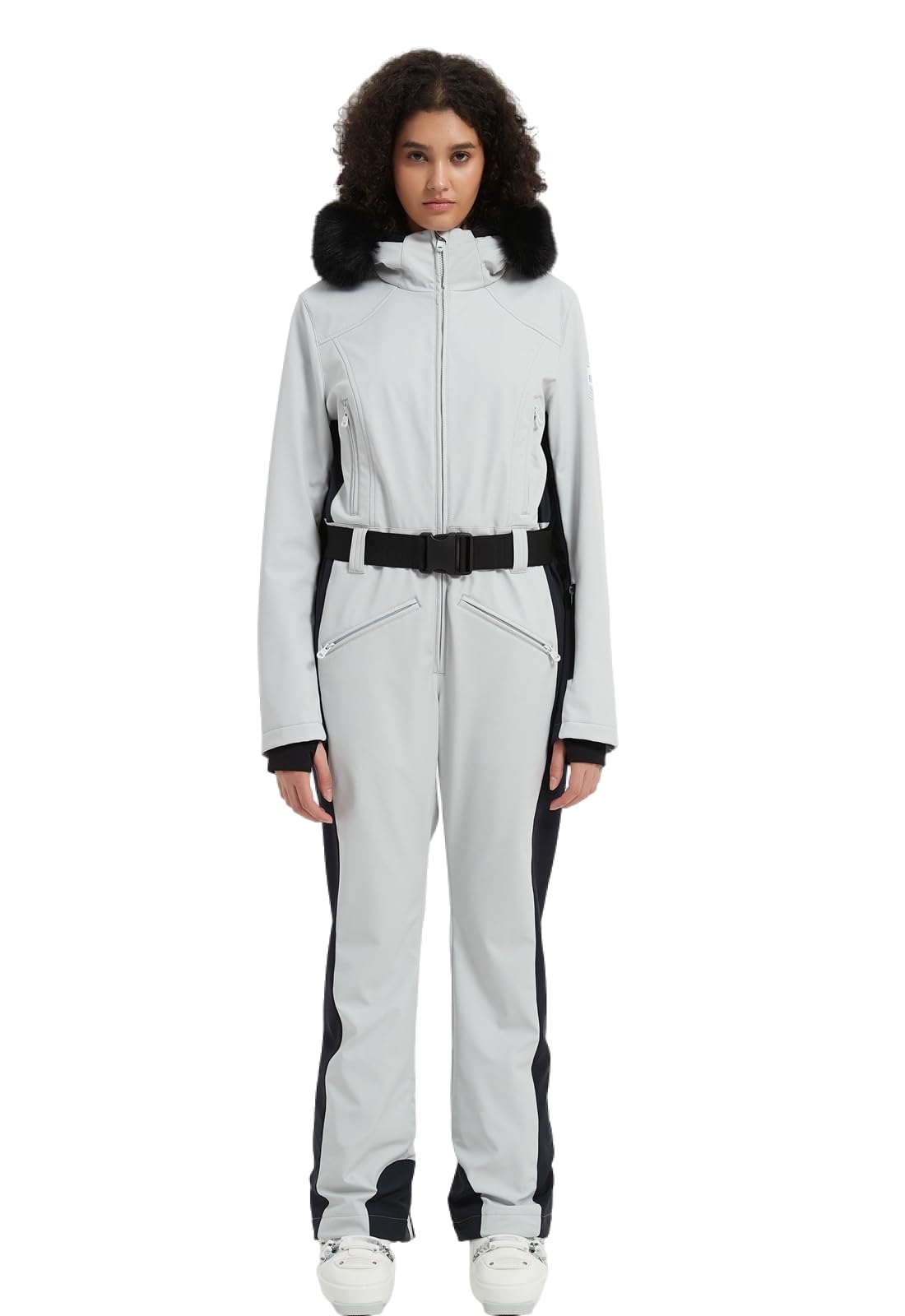 SNBOCON Women's One Piece Snowsuit Slim Fit