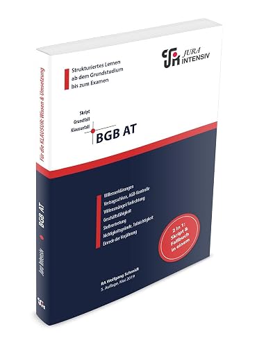 BGB AT: Wissen - Fälle - Klausurhinweise (Skript - Grundfall - Klausurfall: Für die Klausur im Kontext lernen)