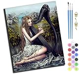 【DESIGN ARTISTIQUE 】 Ce kit présente un motif aux couleurs vives et contrastées. Il apporte une touche de gaieté à votre décoration intérieure. Idéal pour décorer votre intérieur ou comme cadeau personnalisé pour vos proches.