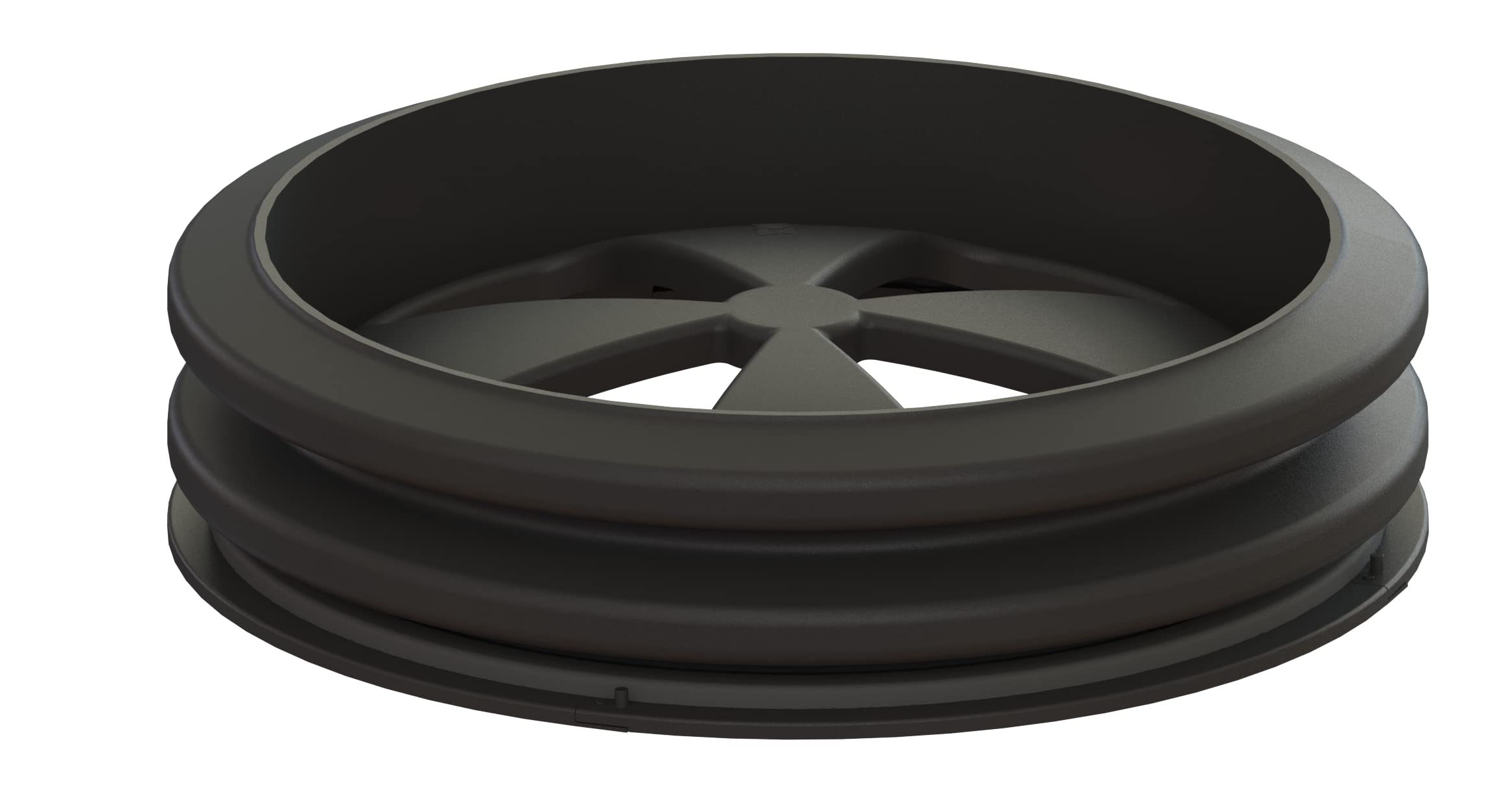 Aero-Stream Corrugated Pipe, 23.5" ID x 6" Tall with Safety Barrier