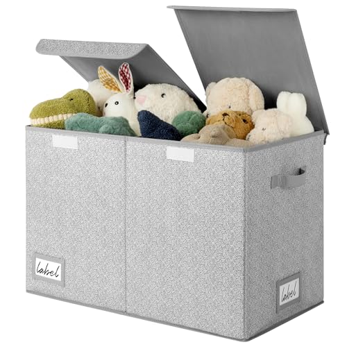 GRANNY SAYS Organizador Juguetes, Pack de 1 Baul Juguetes Infantil, Caja Juguetes Gris, Caja Almacenaje Infantil, Baúl Juguetes Almacenaje Juguetes, Guardar Juguetes, Caja Juguetes Almacenaje, Toy Box
