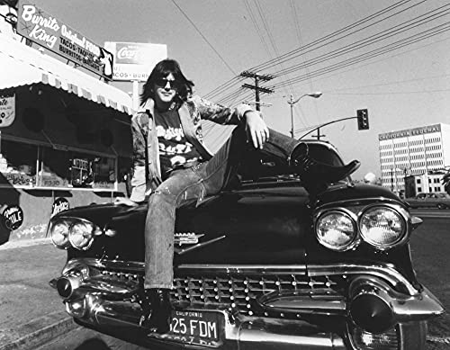 Póster de Gram Parsons de 11 x 14 pulgadas y retrato impreso del rock country