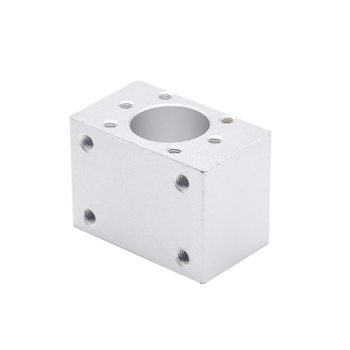 SFU1204 Vis à billes, 1000 mm, en acier inoxydable, avec support BK10 / BF10, boîtier d'écrou et kit d'embrayage, pièces CNC