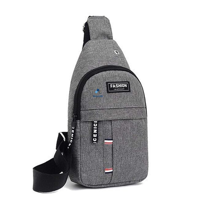 Krupanidhi Cross Chest Bag For Men | Cross Backpack Sling Bag For Men Waterproof Sling Backpack Bag Cross body Bag for Travel Hiking Jogging Gym Picnic & Daily Use-1PCS-Multi-picture-33