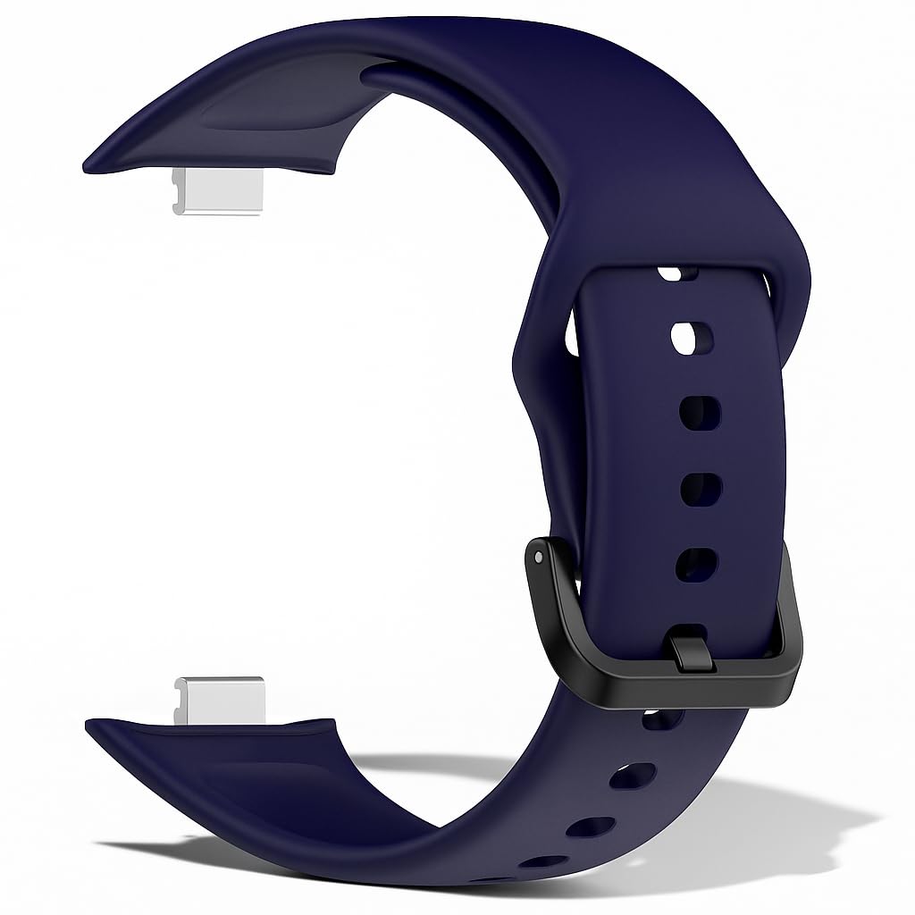 Kapture Straps Compatible with Redmi Watch Move, Redmi Watch Move Strap TPU Watch Straps - Quick Release Watch Bands Soft Waterproof for Men Women (Blue)-image-36