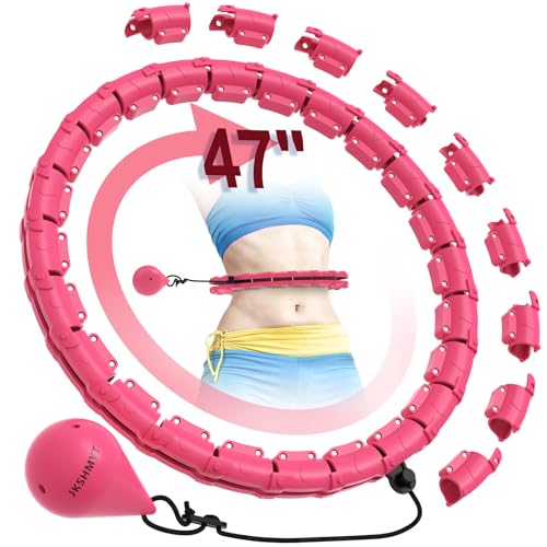 JKSHMYT Weighted Hula Circle Hoops for Adults...