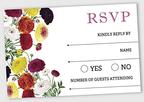 Inkdotpot RSVPJ[h 50 zCgt ԕ 4C` x 6C` X|XJ[h RSVPԐMJ[h  uC_V[ xr[V[ n[TfBi[