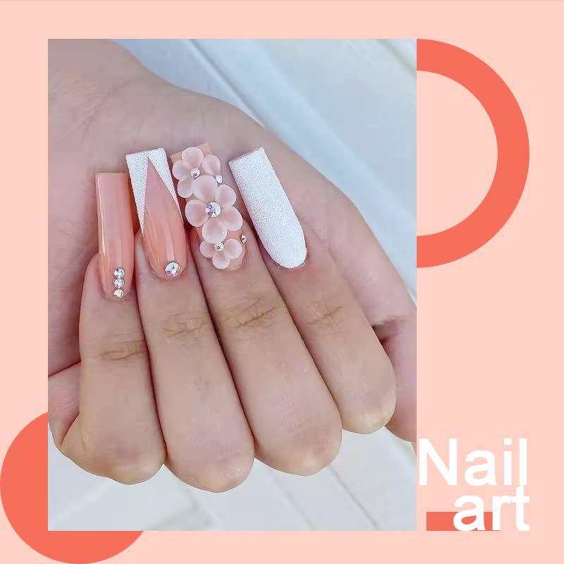 Miniatura 7 de Arte Clavo Juego de esmaltes de uñas de gel rosa gelatina, 6 colores, vestido de ballet, blanco lechoso, rosa transparente, nude, transparente, kit