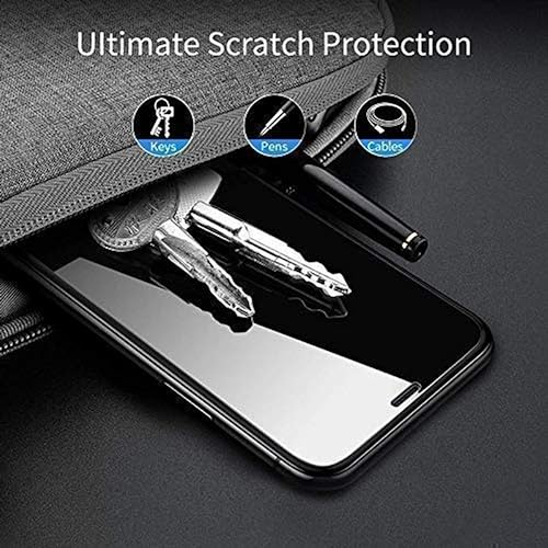 Image of Tempered Glass Screen Protector Compatible For Motorola Moto G34 5G, Motorola Moto G45 5G (6.5 Inch) with Edge-To-Edge Protector Coverage and Easy Self Installation Kit | Black