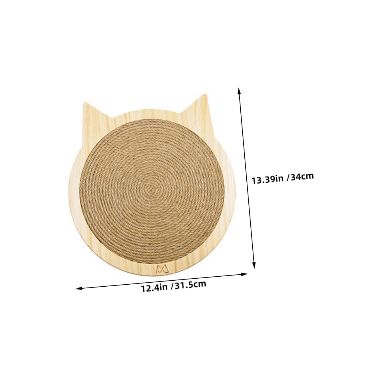 Kratzbrett für Katzen Sisalbrett Kratzspielzeug Vertikales Design Robustes Material Katzenzubehör