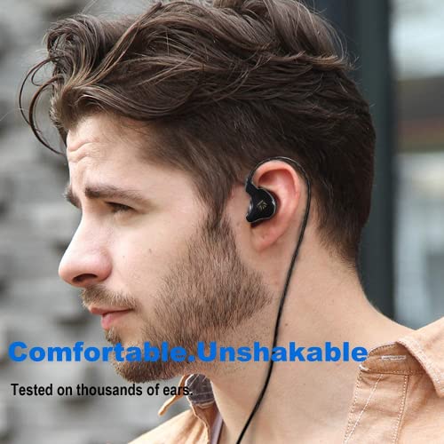 Image of KBEAR KS1 Earphones in Ear Monitor Super Bass Wired Earbuds, Crystal Clear Sound IEM Headphones, High Resolution Noise Canceling Ear Monitors Headphone for Singers Musician Audifonos Auriculares