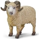 Safari Ltd. Ram Figurine - Lifelike 3.5' Model Figure - Educational Toy for Boys, Girls, and Kids Ages 1+