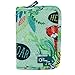 Produktbild Tuscall Reiseorganizer Mappe Passport Brieftasche Reisedokumente Abdeckung Kreditkarten Halter Bargeldvorrat Veranstalter Aufbewahrungstasche mit Reißverschluss-Fächern (Print #1)