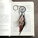Little Chair Feather Leaf Beads Dream Catcher Keychains Keyrings Bag Hanging Acc.