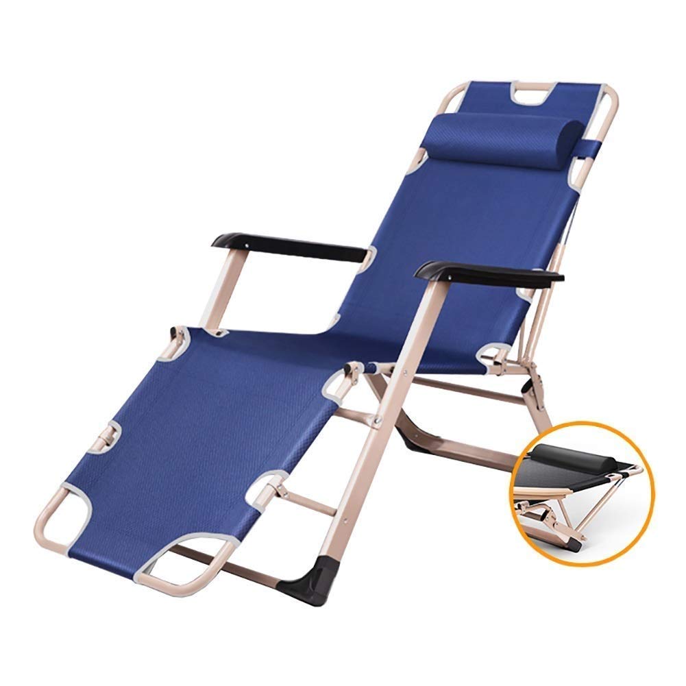 Chaise longue de patio à gravité zéro pour relaxation piscine et balcon