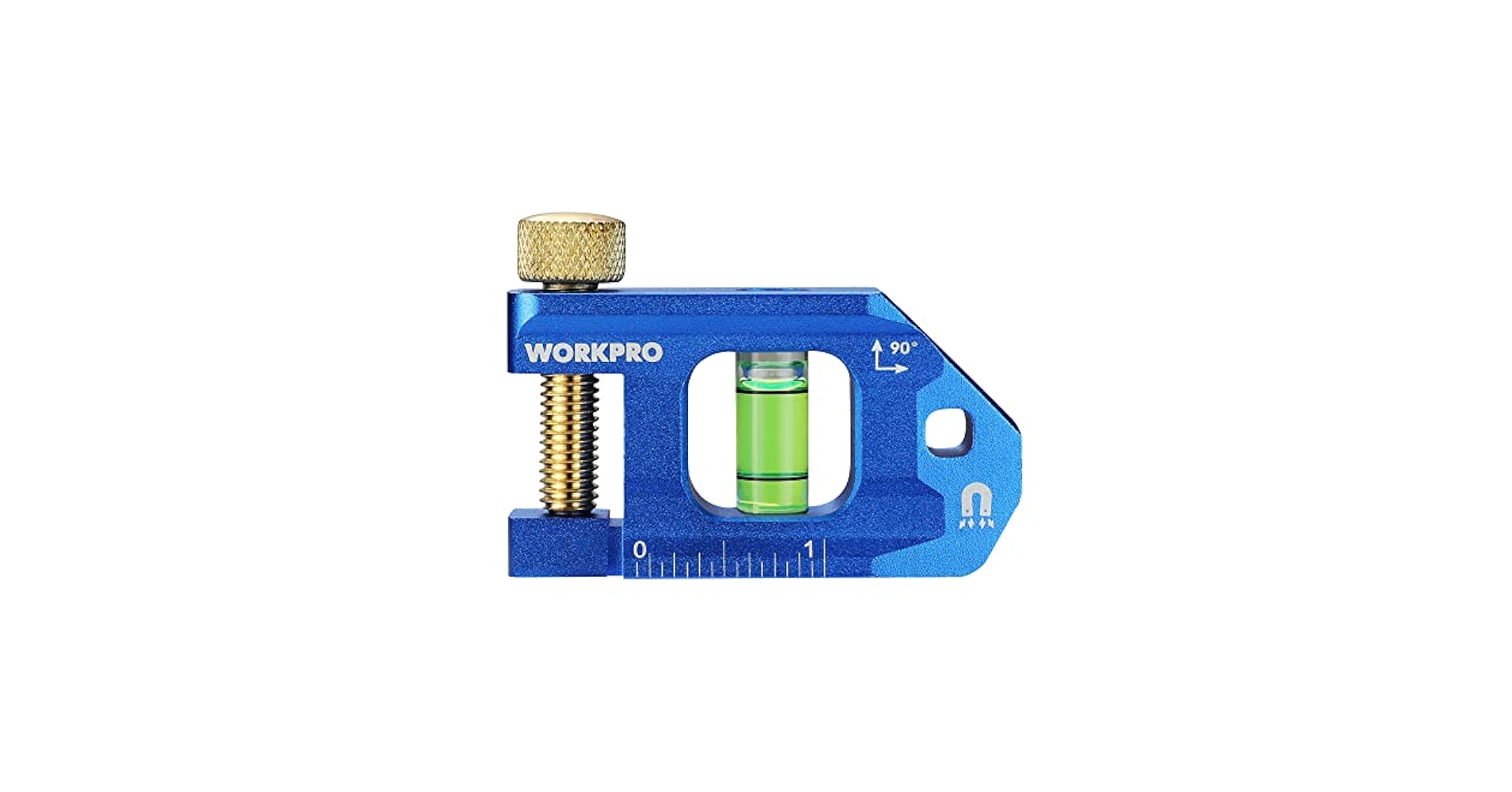 WORKPRO Conduit Bending Level, Small Torpedo Magnetic Level