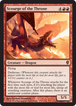 Magic The Gathering - Scourge of The Throne (35/210) - Conspiracy