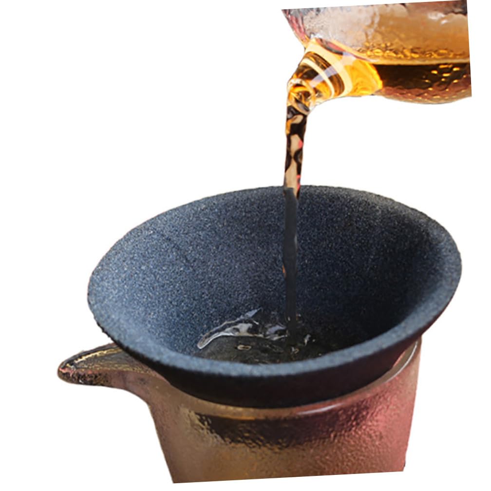 Filtro de Té No Poroso de Cerámica, Taza para Té de Forma Única