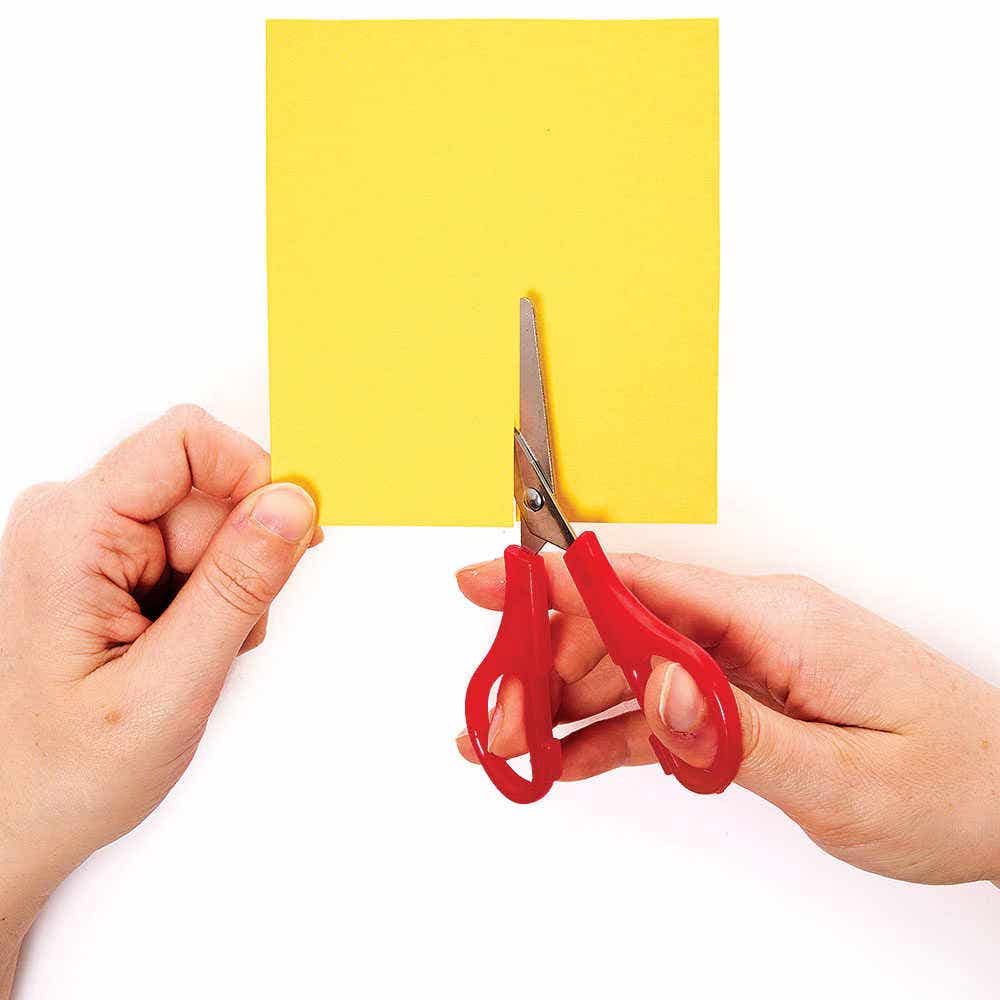 Baker Ross FC938 Rainbow Colour Scissors - Pack of 8, Kids Scissors and Scrapbooking Supplies, Paper and Card Crafting - Image 4