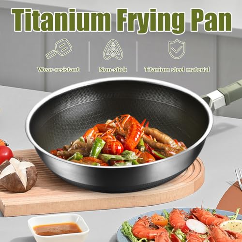 Wok antiadherente de titanio 32 cm miniatura 3