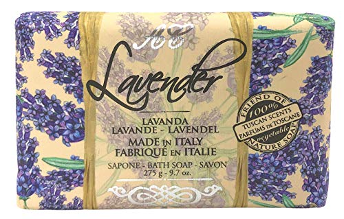 Alighiero Campostrini Lavender Italian Luxury Bath Soap