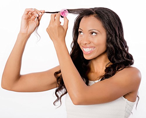 Spoolies® Original Heatless Hair Curlers (Medium, Playful Pink) #TOP4