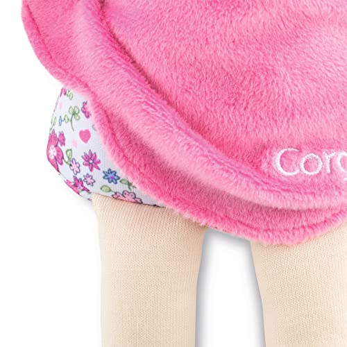 Corolle-Miss-Rose-Fleurs-010080-Peluche-per-bambola-motivo-fiori-Rosa-9000010080