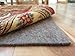 100% Felt Rug Pad - SAFE for all floors - Extra Thick - 5' x 7' - Add Cushion, Comfort and Protection