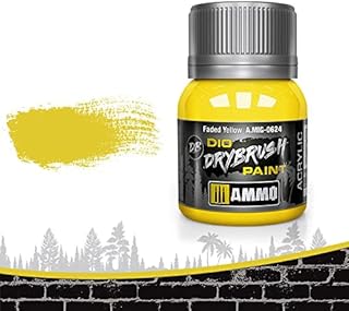 MiG - Drybrush Faded Yellow 40 ml Jar - MIG0624