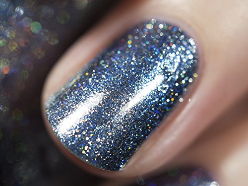 Image of ILNP Arctic Lights - Icy Blue Holographic Metallic Nail Polish