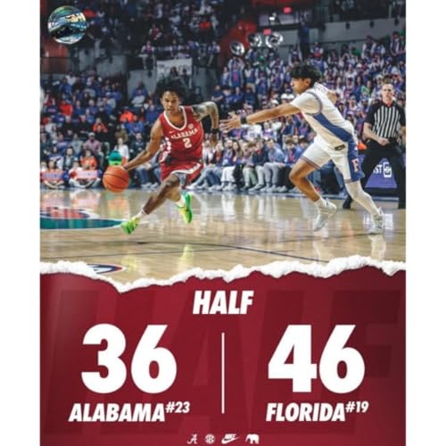 E118 BH Alabama loses to Florida on the road 100 77