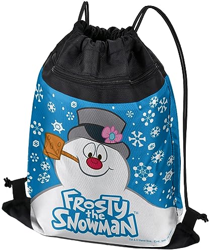 Frosty The Snowman Snowing Drawstring, Perfect for Gym, Yoga or Practice