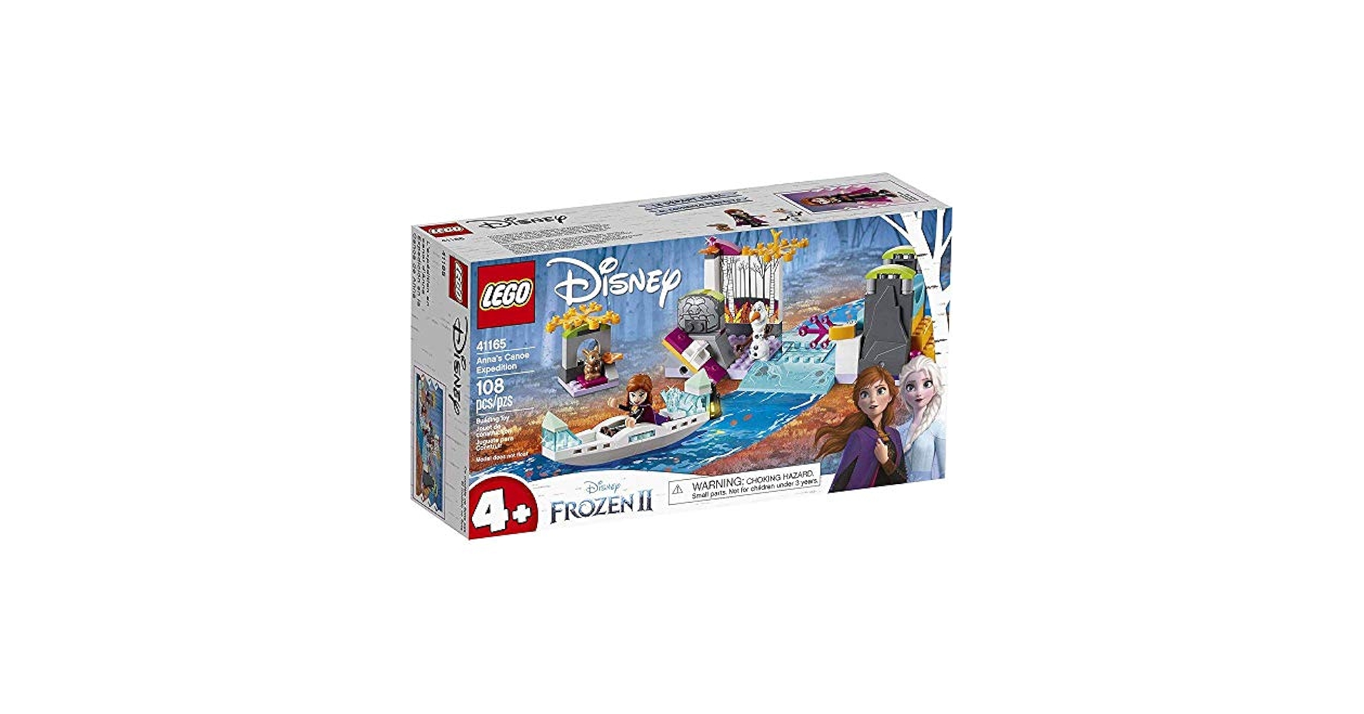 Amazon.com: LEGO Disney Frozen II Anna's Canoe Expedition