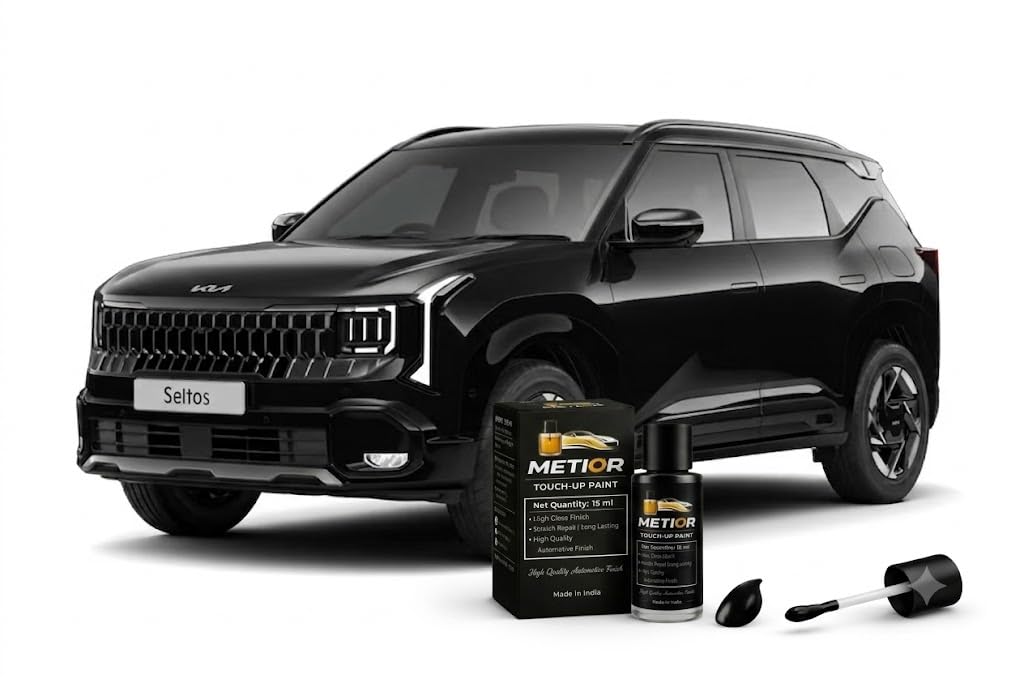KIA Seltos Aurora Black Pearl (ABP) Touch Up Paint Pen | OEM Factory Color Match | Premium Scratch Remover | Quick Dry High Gloss Finish | Stone Chip & Minor Damage Repair | Anti-Rust Protection | DIY Automotive Touch Up | 18ml | Aurora Black Pearl (ABP)-image-47