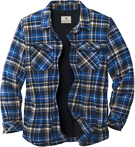 Image of Legendary Whitetails Men's Deer Camp Berber Lined Flannel Shirt Jacket