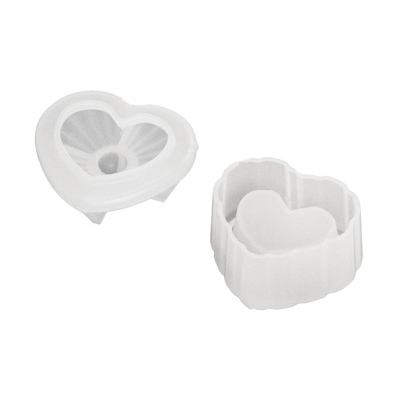 NEWFT Silicone Mold for Making Resin Crafts Home Censer Candle Holder Storage Mold