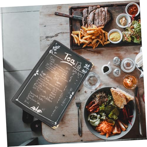 Protège-menu PVC transparent format standard pour couverture et protège-cahier de cuisine - 6