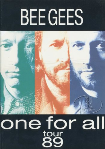 Bee Gees 1989 One For All Tour Concert Program Book Programme at 